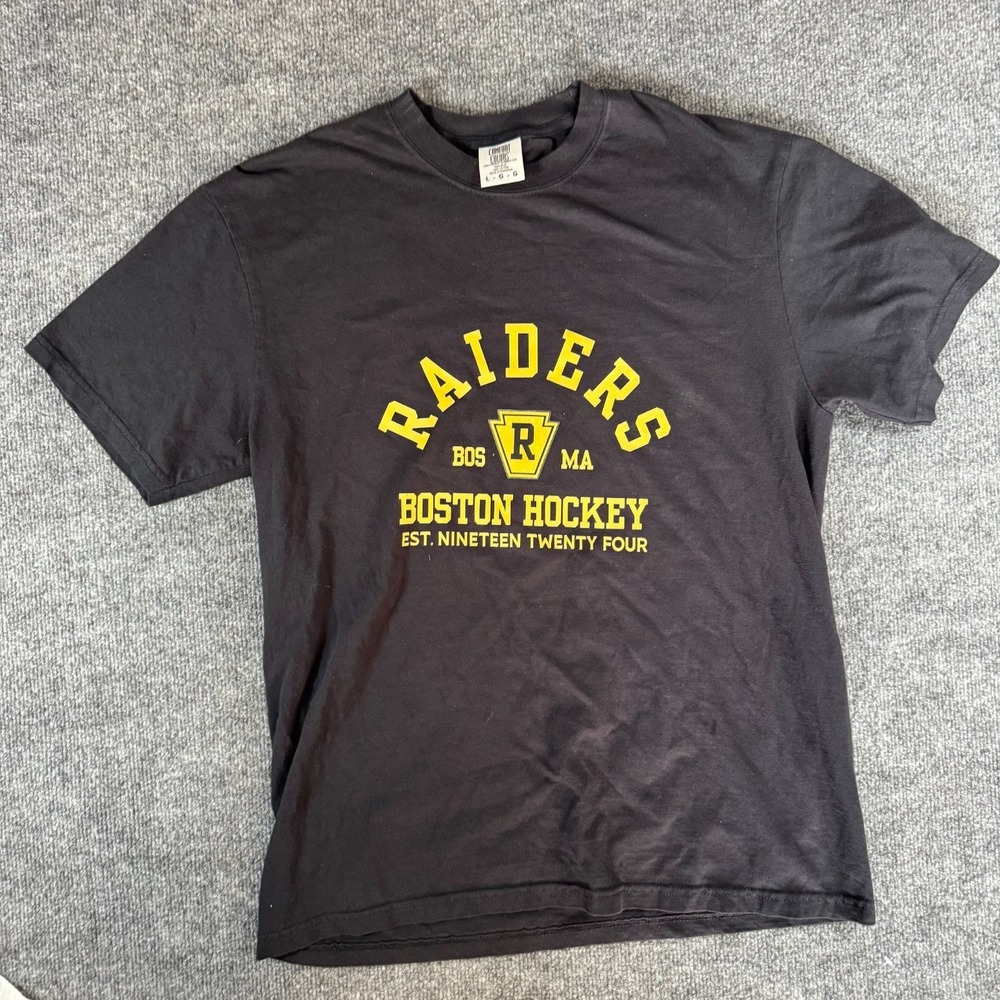 Raiders Boston Hockey EST 1924 ROZANOV 81 T-Shirt LARGE